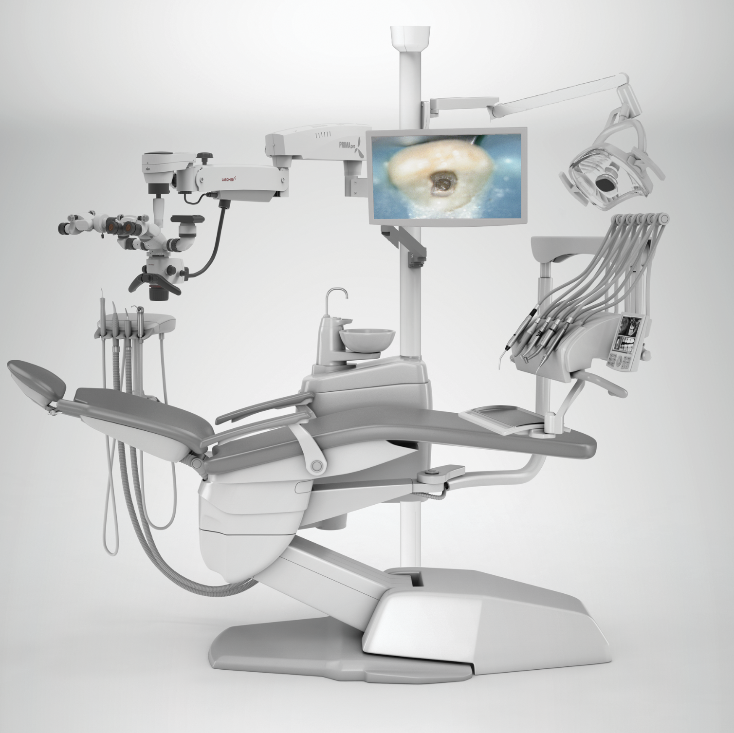 Labomed dental microscope workstation